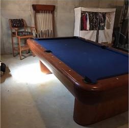 brunswick regulation size pool table