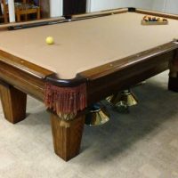 Regulation Size "Slate Top" Pool Table