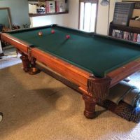 Steepleton Pool table