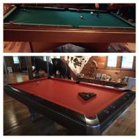 Vintage AMF Brunswick Pool Table